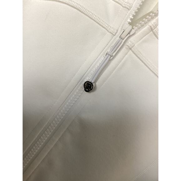 NWT Lululemon Women’s Full Zip Define Jacket Luon Activewear Athletic White SZ 8 - Picture 7 of 14
